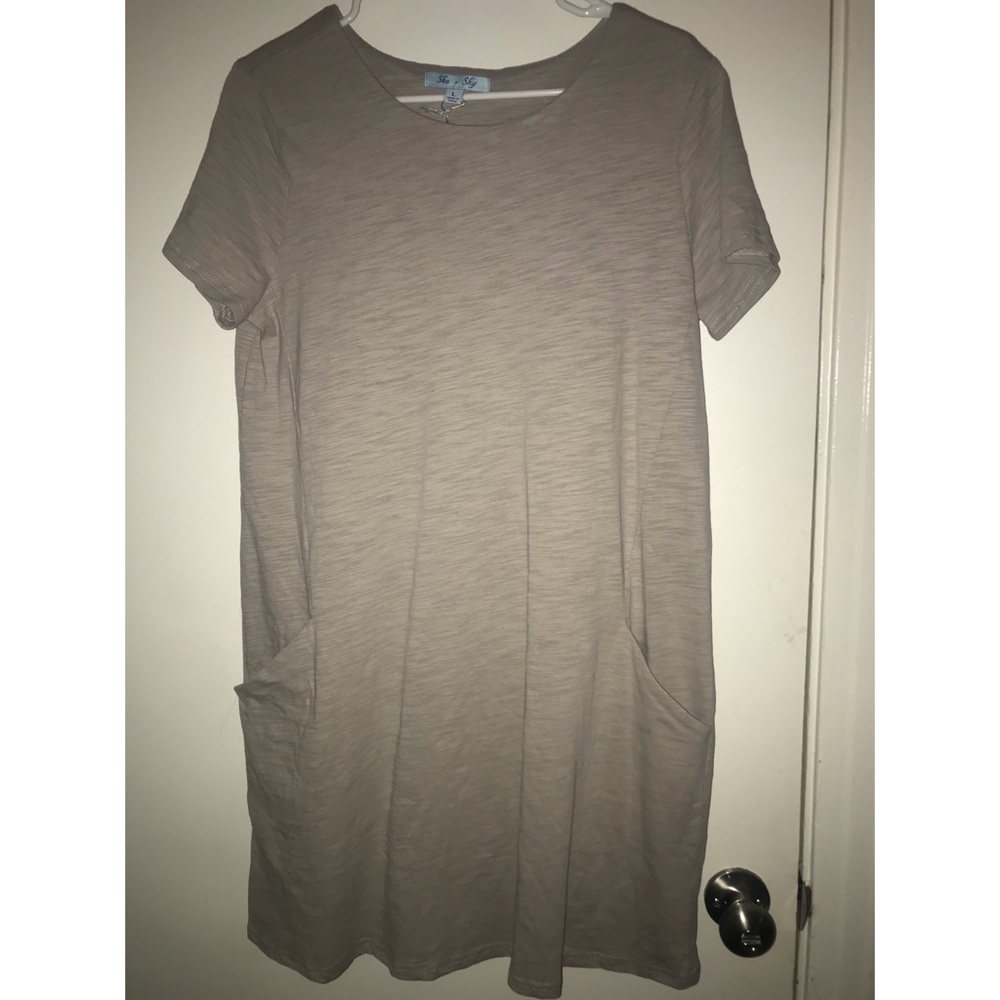 NWT grey dress